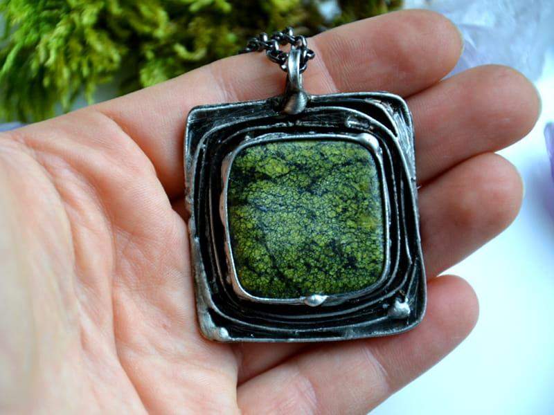 Naszyjnik z jaspisem